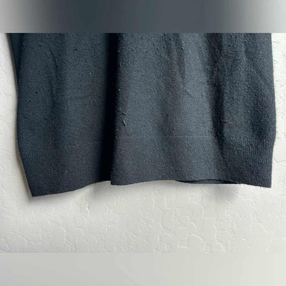 Everlane Cashmere V-Neck Long Black Cardigan Women’s - Small